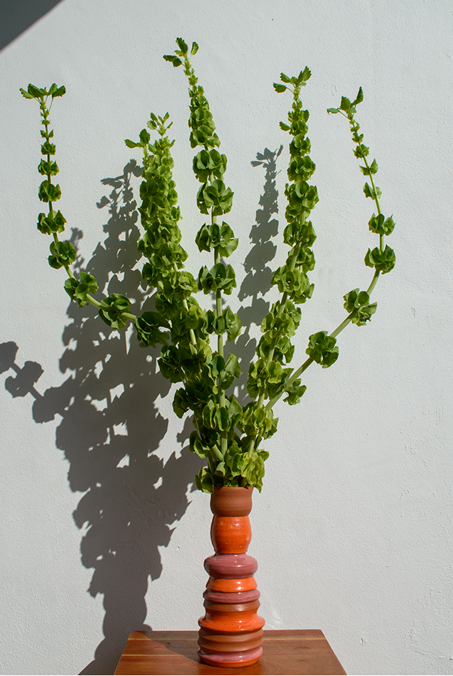 Orange Sun Vase