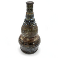 Yellow Speckled Bud Vase