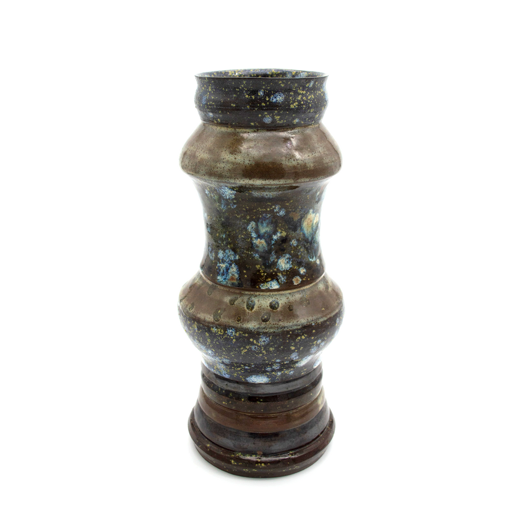 Yellow Specled Vase