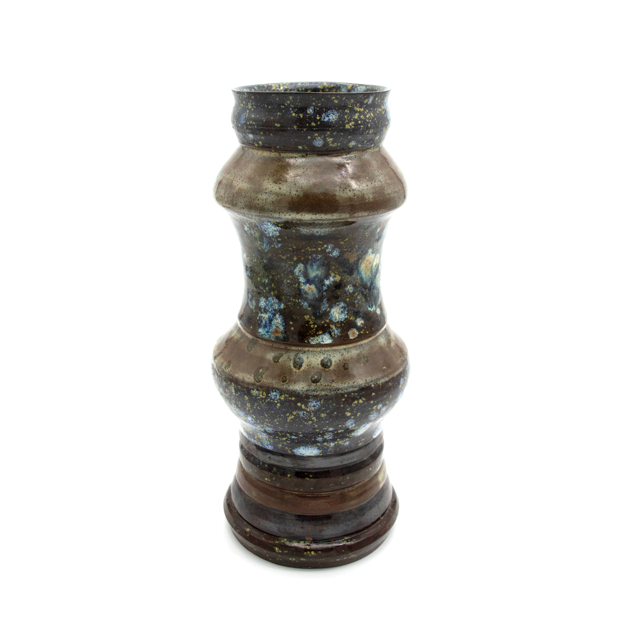 Yellow Specled Vase