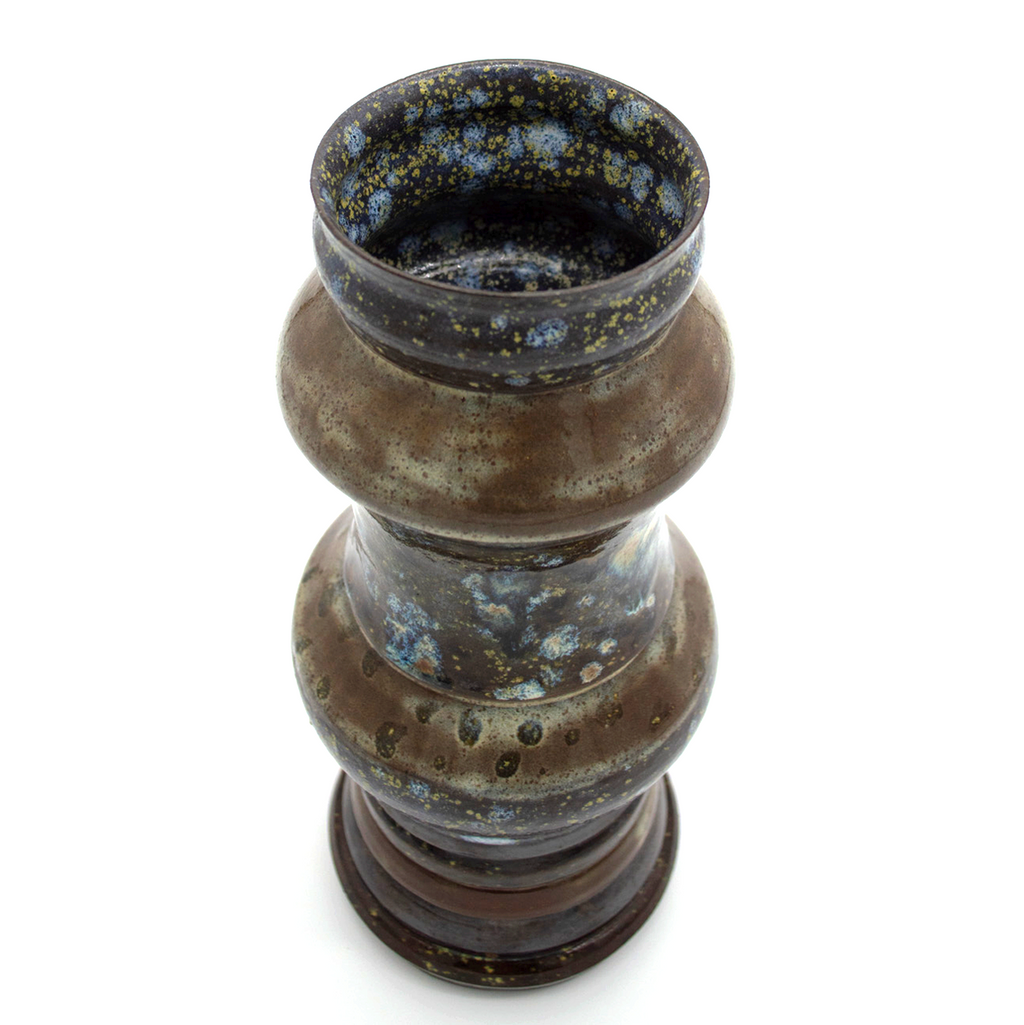 Yellow Specled Vase